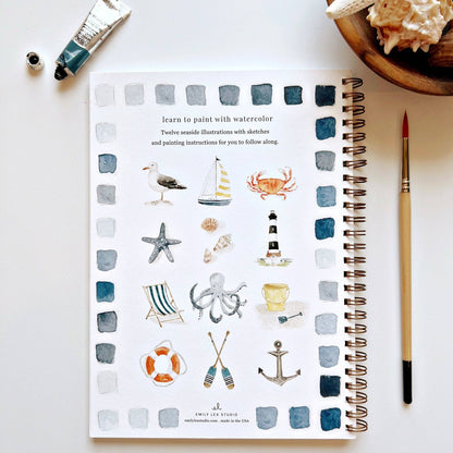 Seaside Watercolor Workbook - La Vie Est Belle
