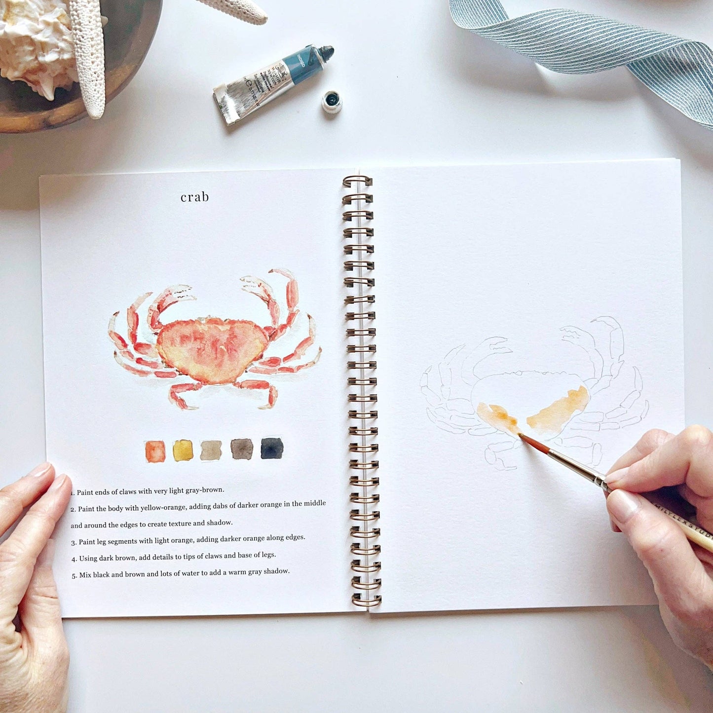 Seaside Watercolor Workbook - La Vie Est Belle