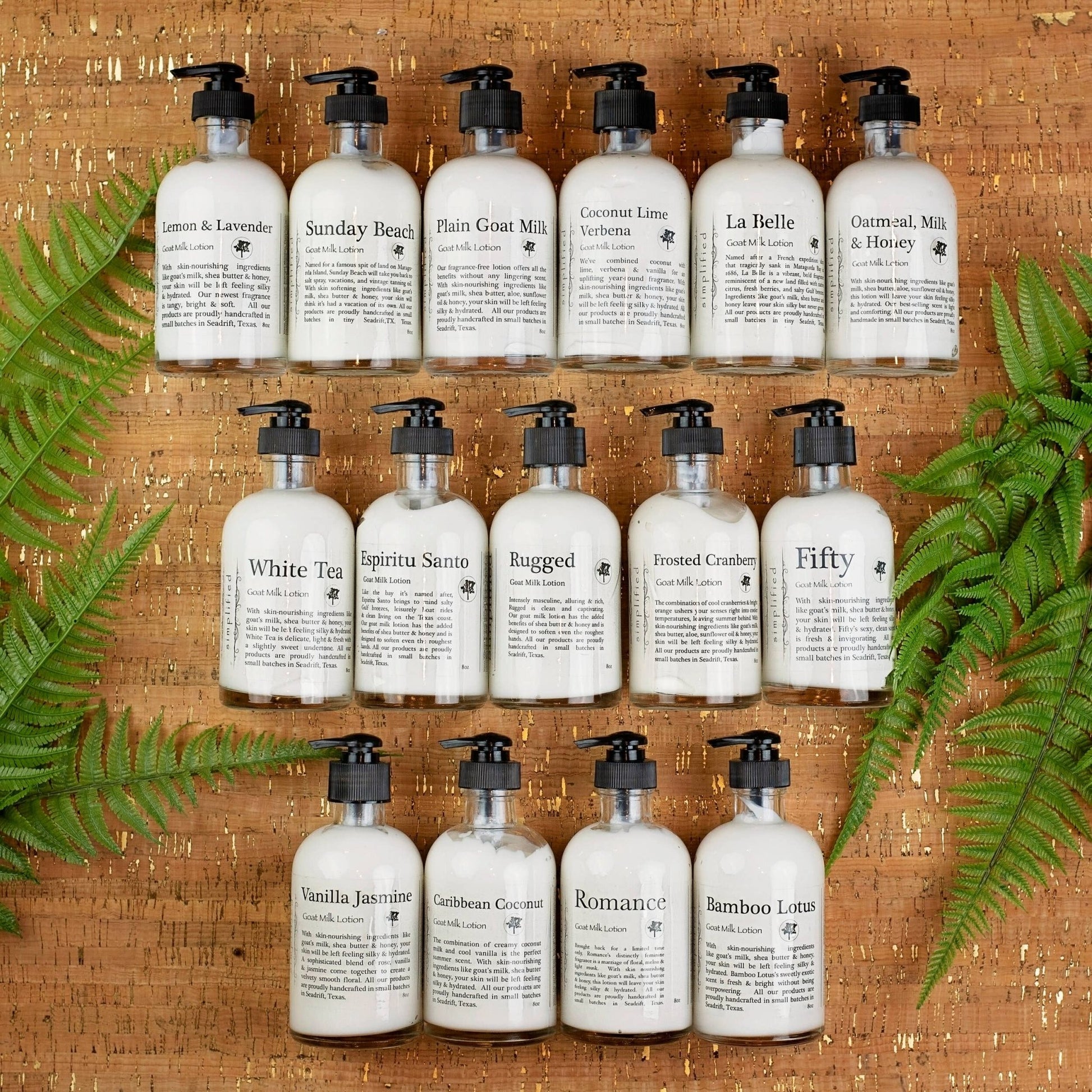 Simplified Soaps 8 oz Goat Milk Lotion - La Vie Est Belle