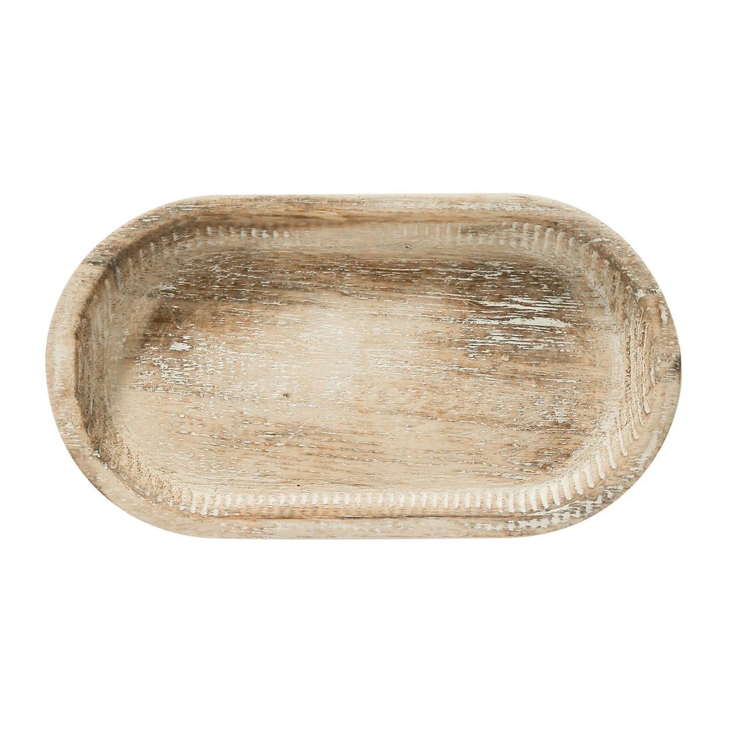 Small Rustic Wood Tray - Holds Sweet Water Decor Candles and Matches - La Vie Est Belle