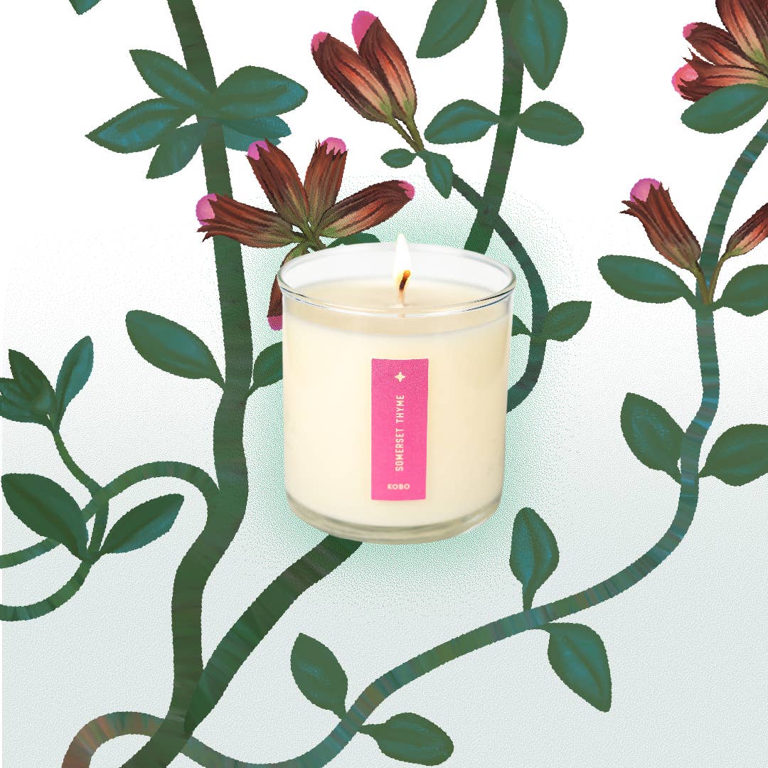 Somerset Thyme - Plant the Box Candle - 9oz. - La Vie Est Belle