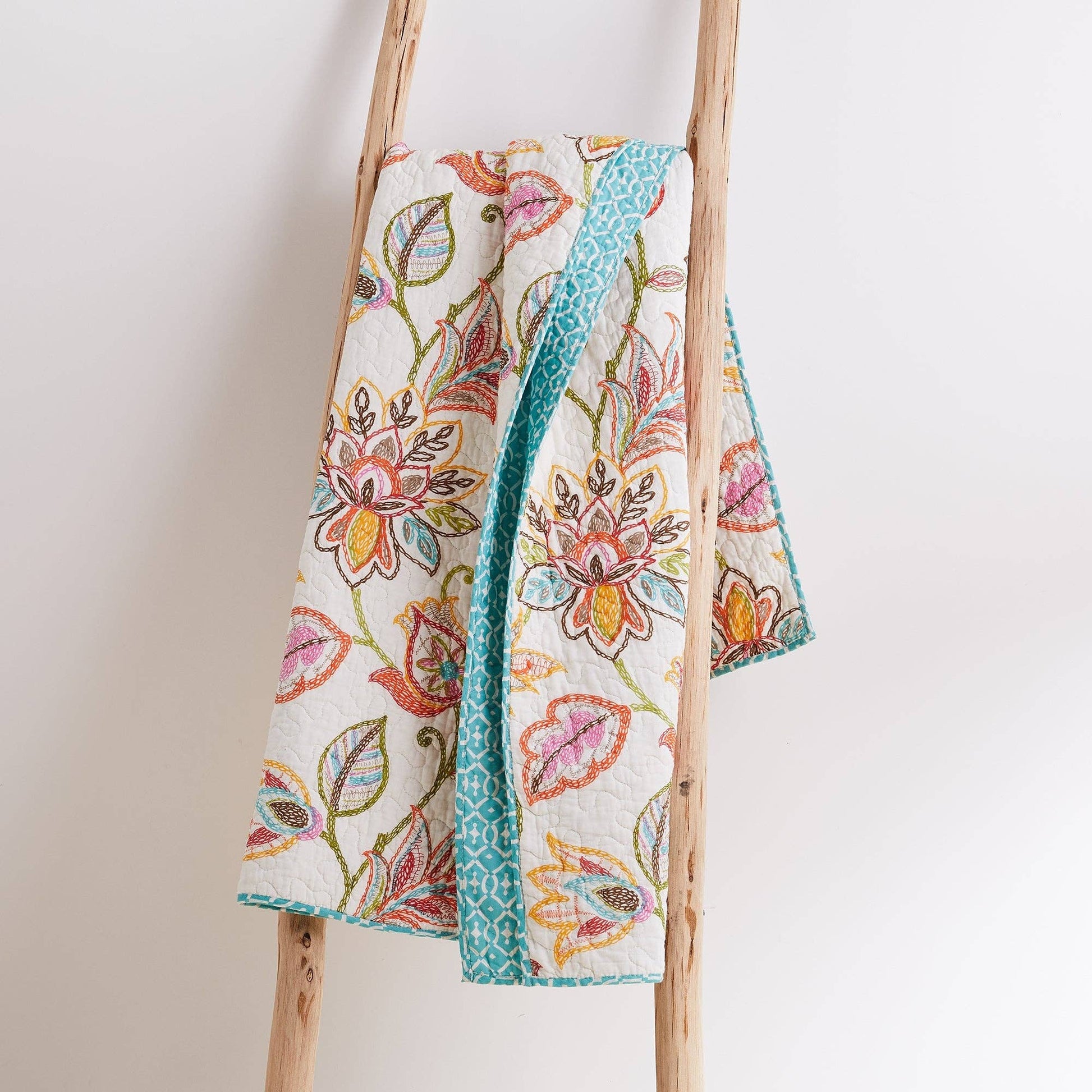 Sophia Quilted Throw - La Vie Est Belle