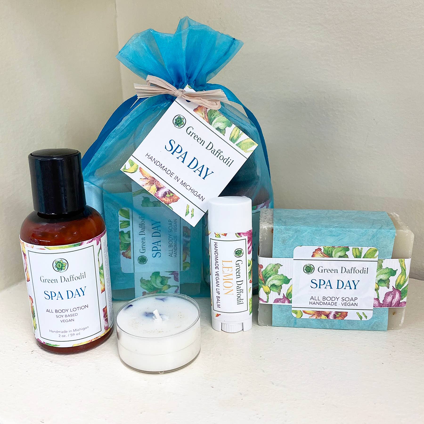 Spa Day Organdy Quartet Gift Set - La Vie Est Belle