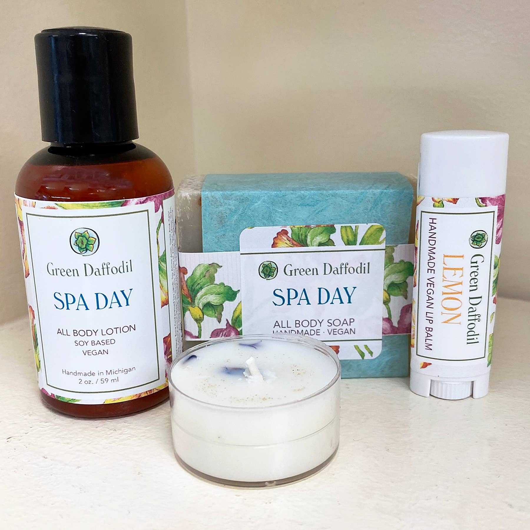Spa Day Organdy Quartet Gift Set - La Vie Est Belle