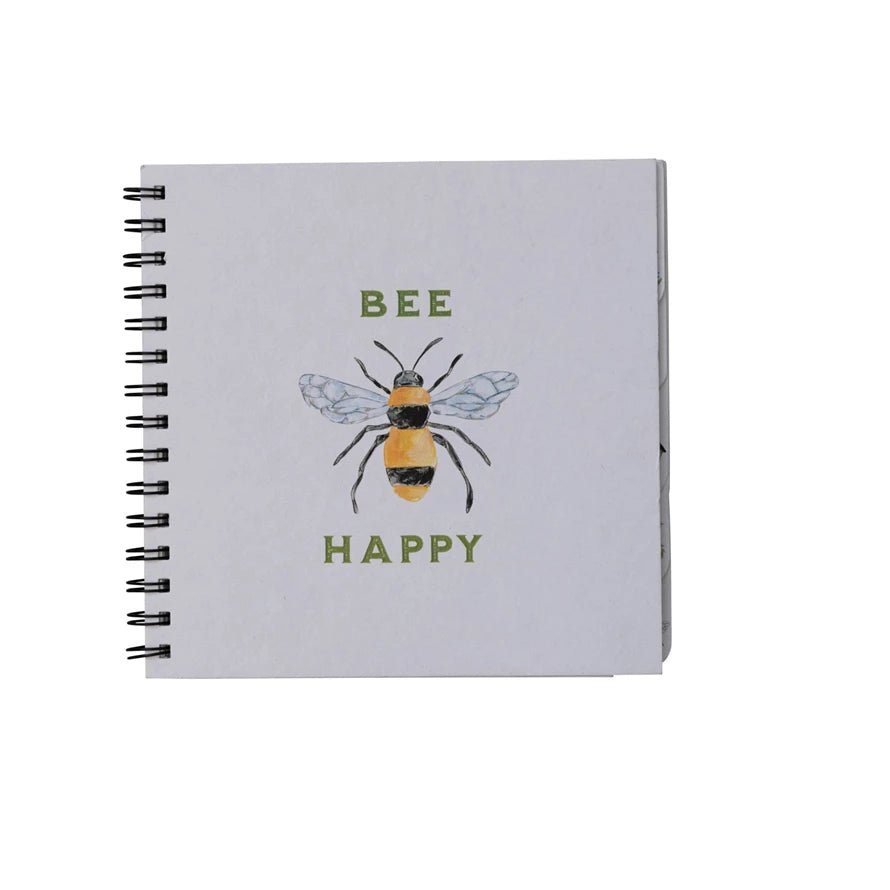 Spiral Bound Paper Garden Journal, Multi Color - La Vie Est Belle