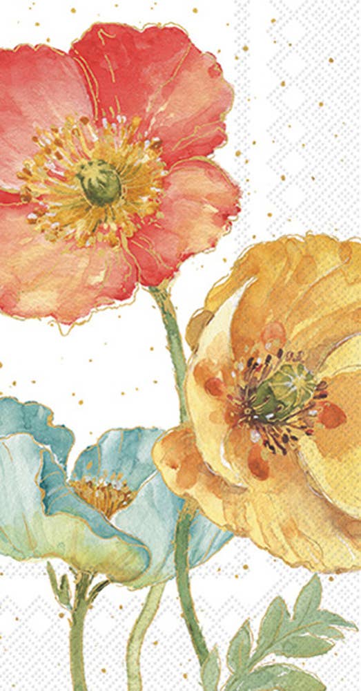 Spring Softies Cream Paper Guest Towels - La Vie Est Belle