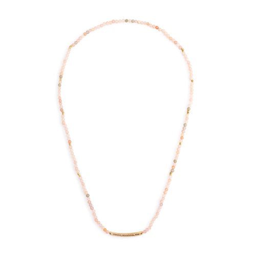 Strong, Beautiful, You Necklace/Bracelet - Pink Mix - La Vie Est Belle