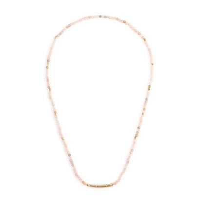 Strong, Beautiful, You Necklace/Bracelet - Pink Mix - La Vie Est Belle