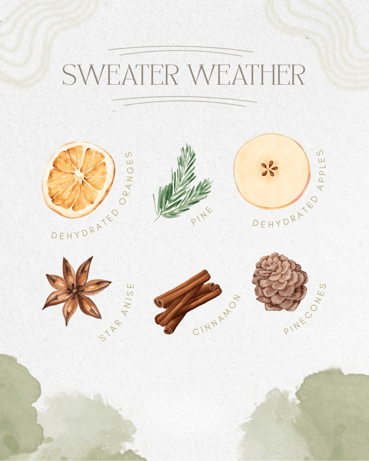 Sweater Weather Simmer Pot | Oranges Apples Pine - La Vie Est Belle