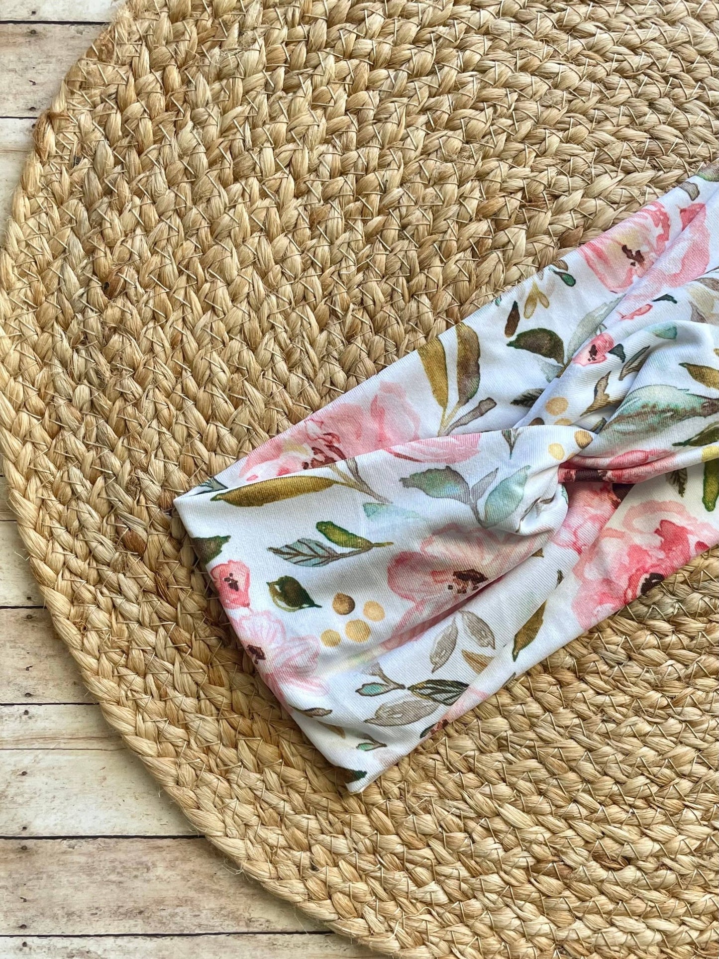 Sweet Pea Garden Knit Twist Headband - La Vie Est Belle