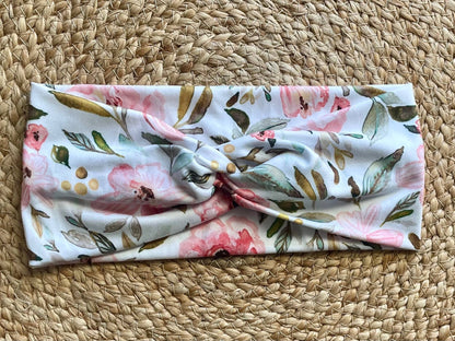Sweet Pea Garden Knit Twist Headband - La Vie Est Belle