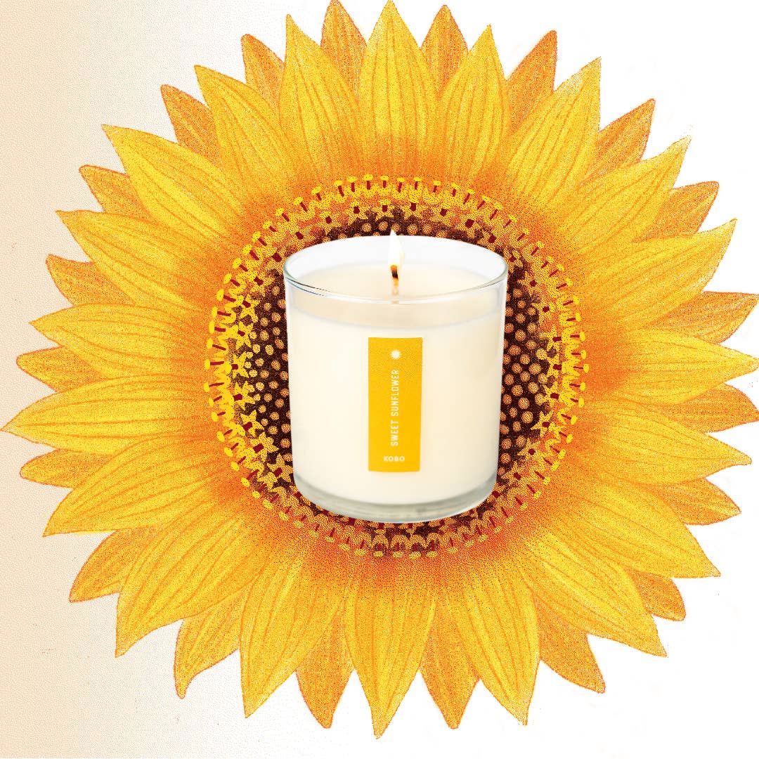 Sweet Sunflower - Plant the Box Candle - 9oz. - La Vie Est Belle