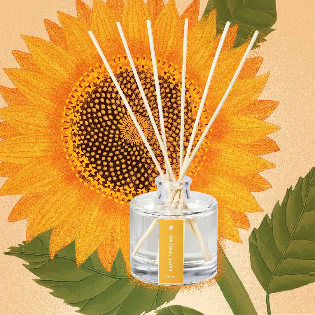 Sweet Sunflower - Plant the Box Diffuser - 4oz - La Vie Est Belle