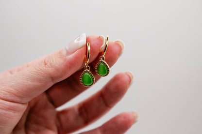 Tina Cat eye earrings - La Vie Est Belle