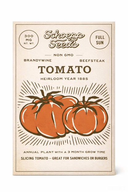 Tomato, Heirloom Garden Seed Packet - La Vie Est Belle