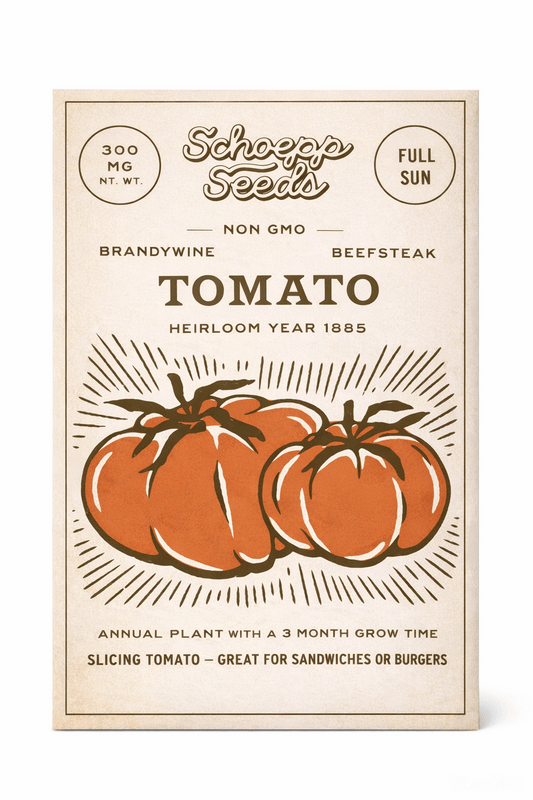 Tomato, Heirloom Garden Seed Packet - La Vie Est Belle