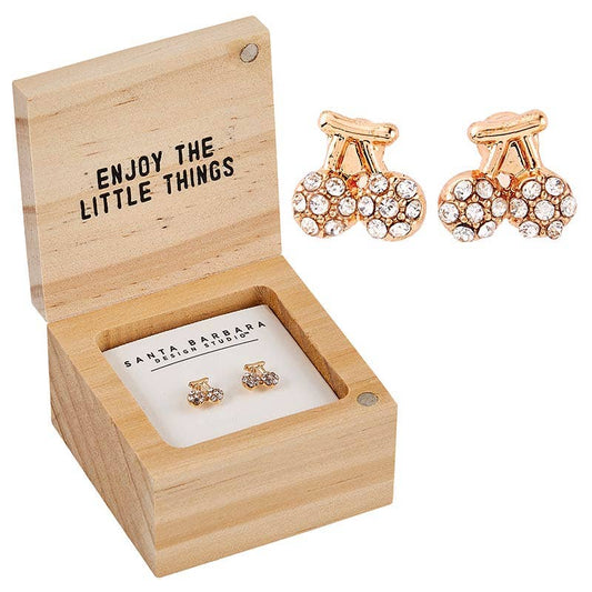 Treasure Box Earrings - Life is Sweet - La Vie Est Belle