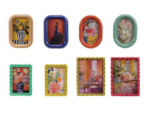 Twisted/Bobbin/Ruffled Photo Frame, 8 Styles (Holds 4x6 & 5x7 Photos) (Hangs or Sits) - La Vie Est Belle