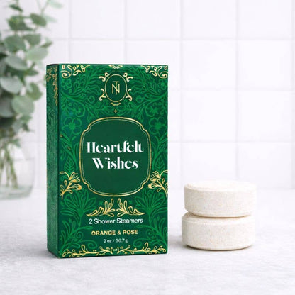 Valentine’s Day Shower Steamers – Orange & Rose - La Vie Est Belle