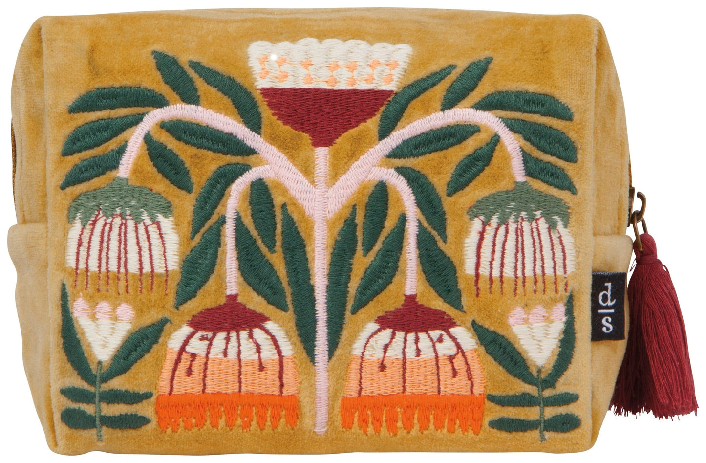 Venus Embroidered Pouch - La Vie Est Belle