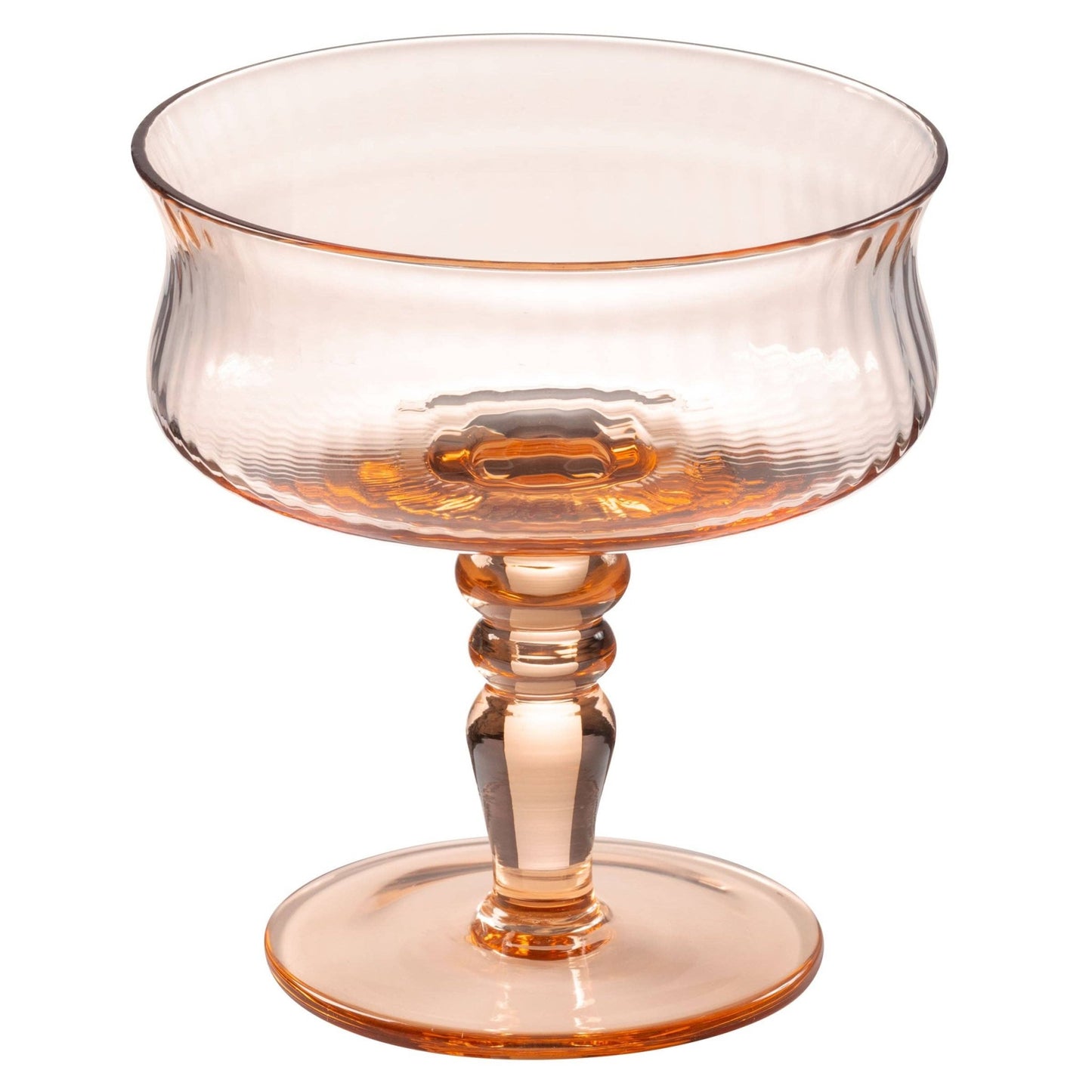 Vintage Coupe Glass - La Vie Est Belle