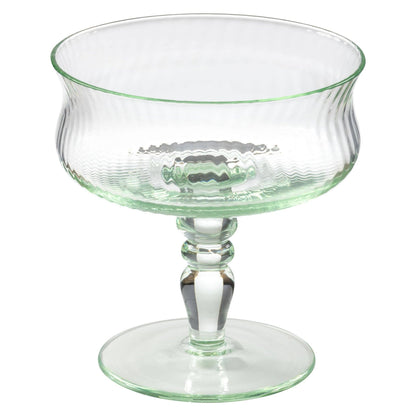 Vintage Coupe Glass - La Vie Est Belle