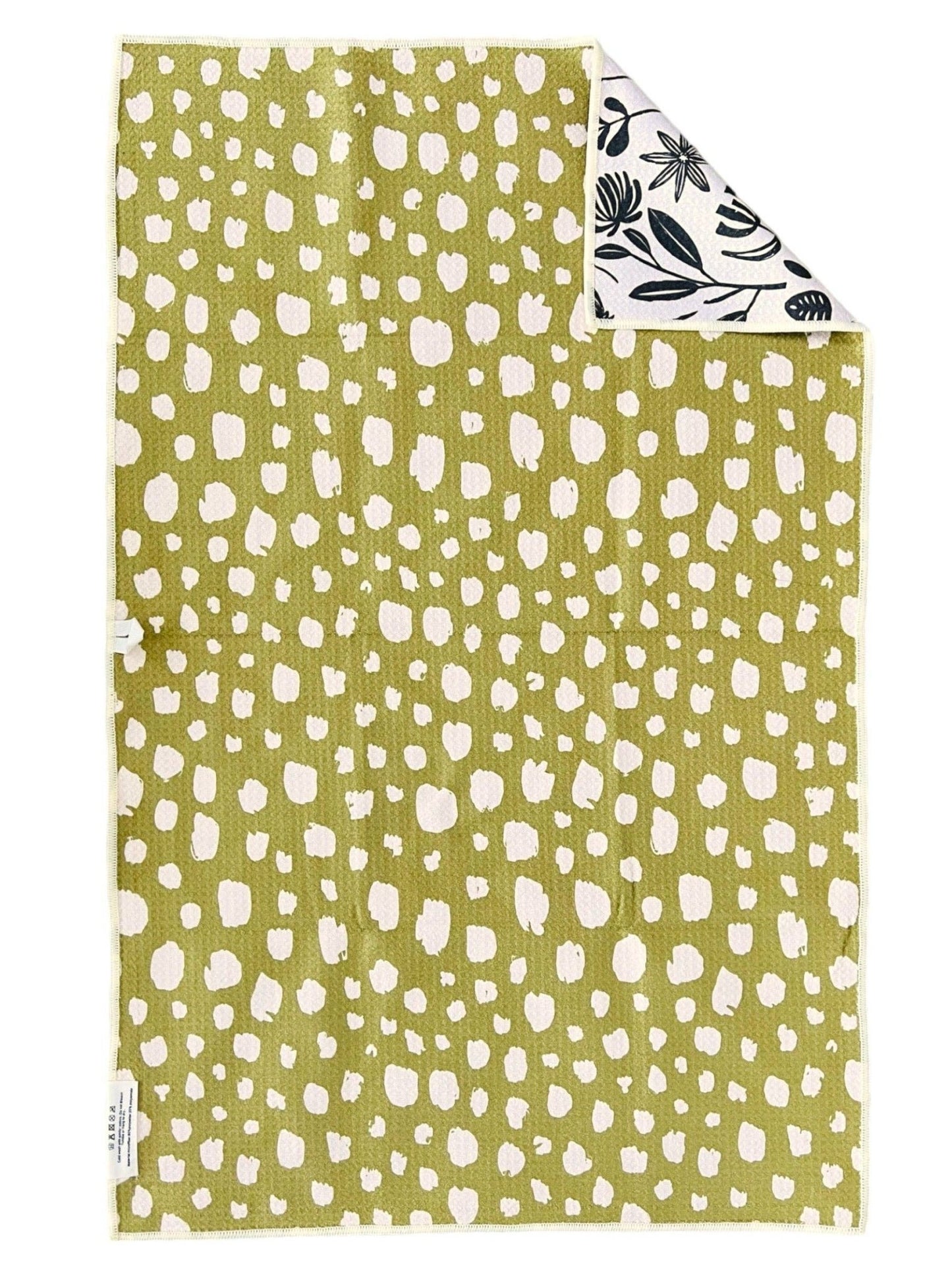 Vintage Highway: Reversible Hand Towel - La Vie Est Belle