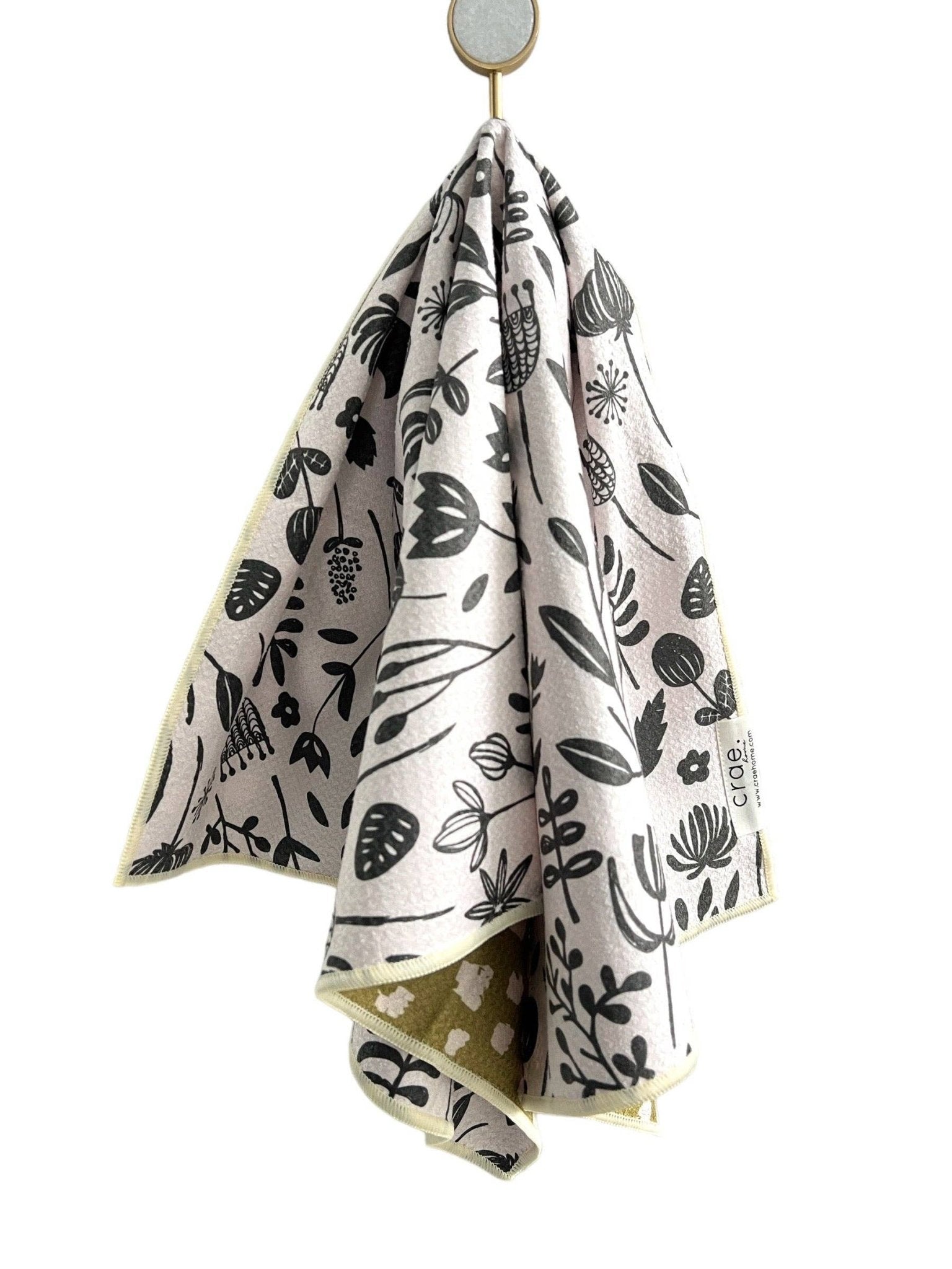 Vintage Highway: Reversible Hand Towel - La Vie Est Belle