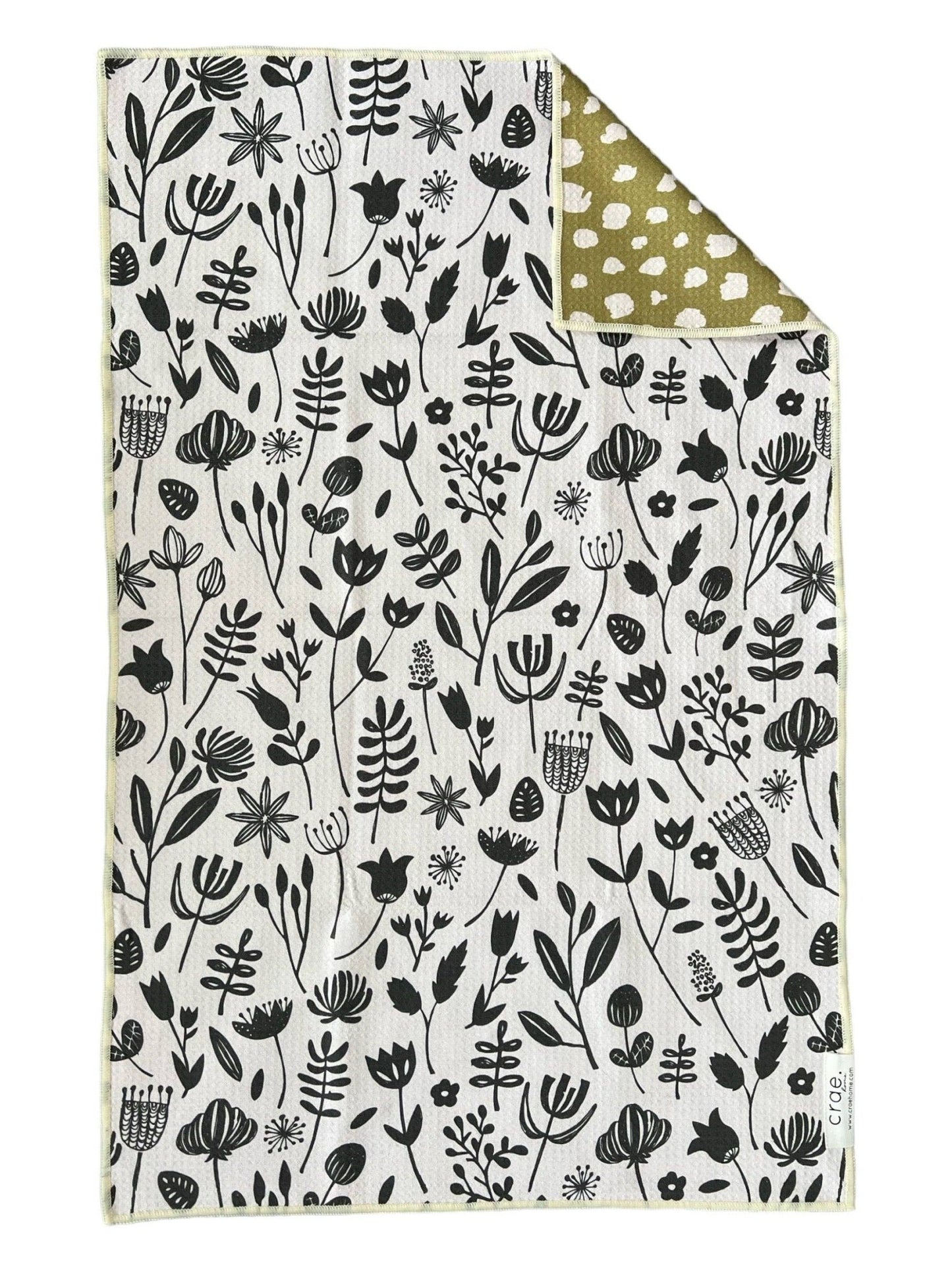 Vintage Highway: Reversible Hand Towel - La Vie Est Belle