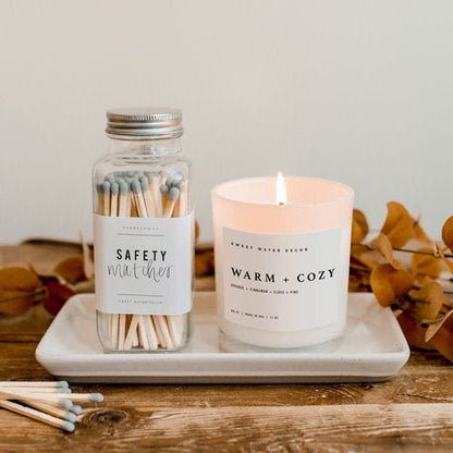 Warm & Cozy Soy Candle - La Vie Est Belle