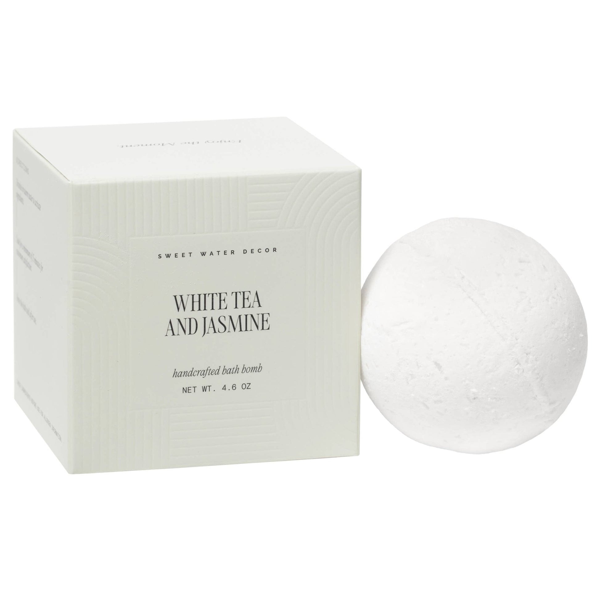 White Tea and Jasmine 4.6 oz Bath Bomb - La Vie Est Belle