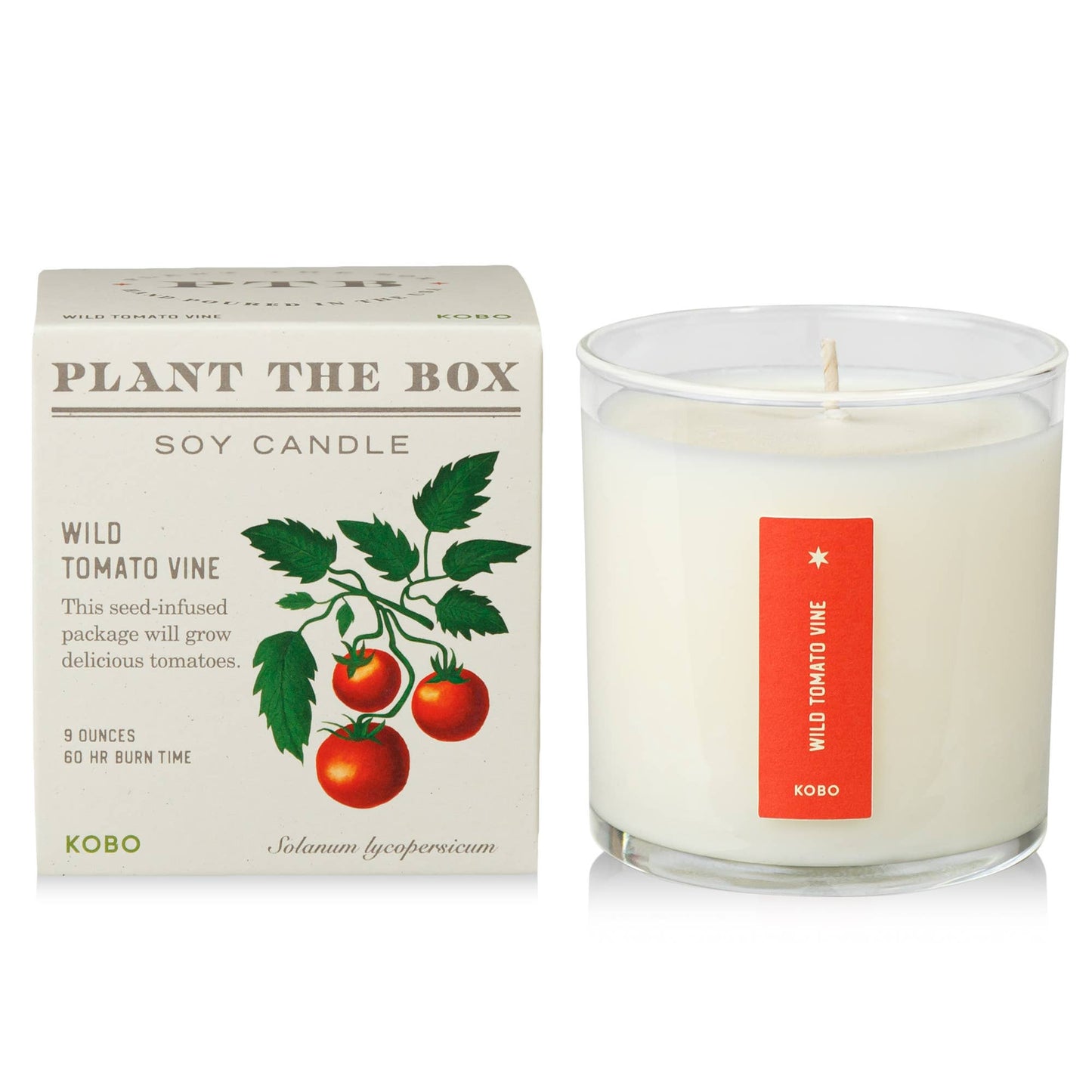 Wild Tomato Vine - Plant the Box Candle - 9 oz. - La Vie Est Belle