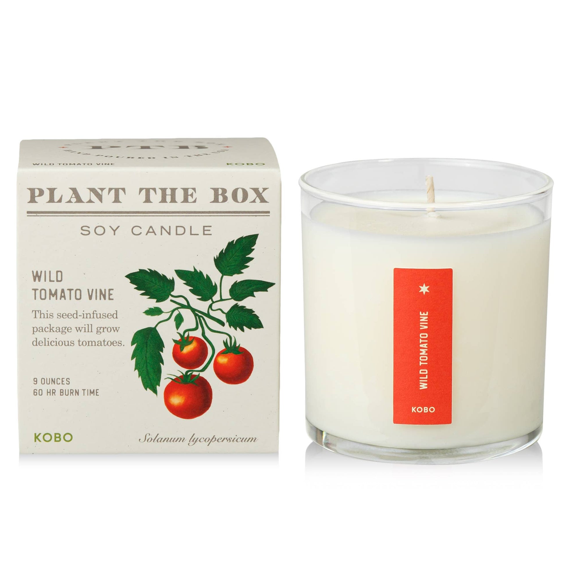 Wild Tomato Vine - Plant the Box Candle - 9 oz. - La Vie Est Belle
