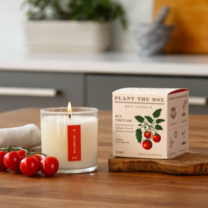 Wild Tomato Vine - Plant the Box Candle - 9 oz. - La Vie Est Belle