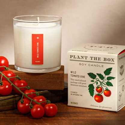 Wild Tomato Vine - Plant the Box Candle - 9 oz. - La Vie Est Belle