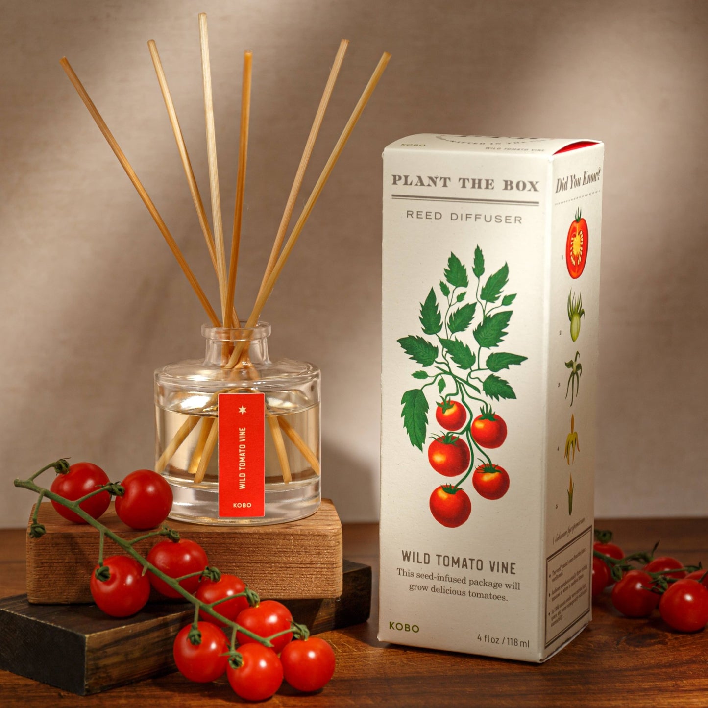 Wild Tomato Vine - Plant the Box Diffuser - 4oz - La Vie Est Belle