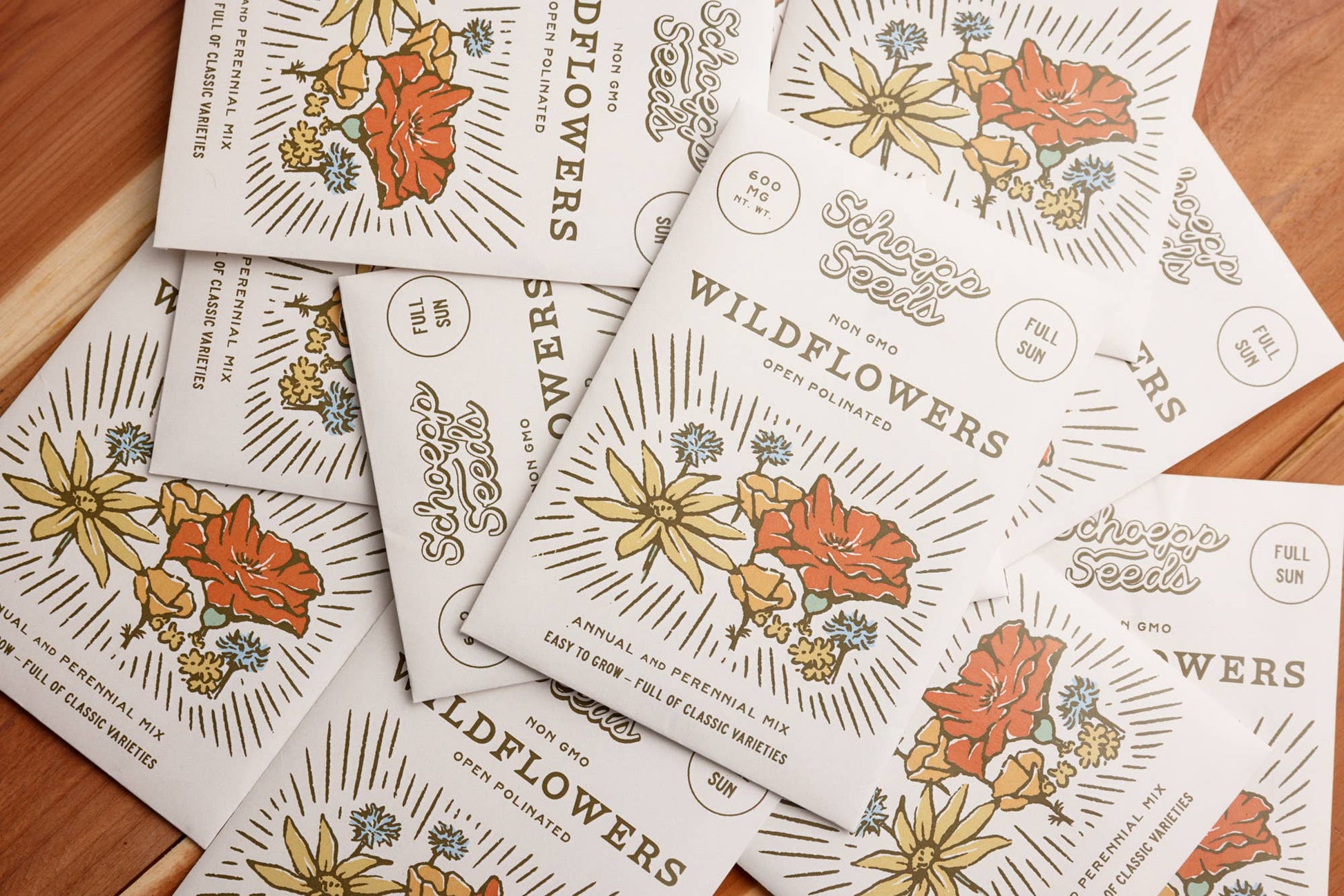 Wildflowers, Annual Garden Seed Packet - La Vie Est Belle