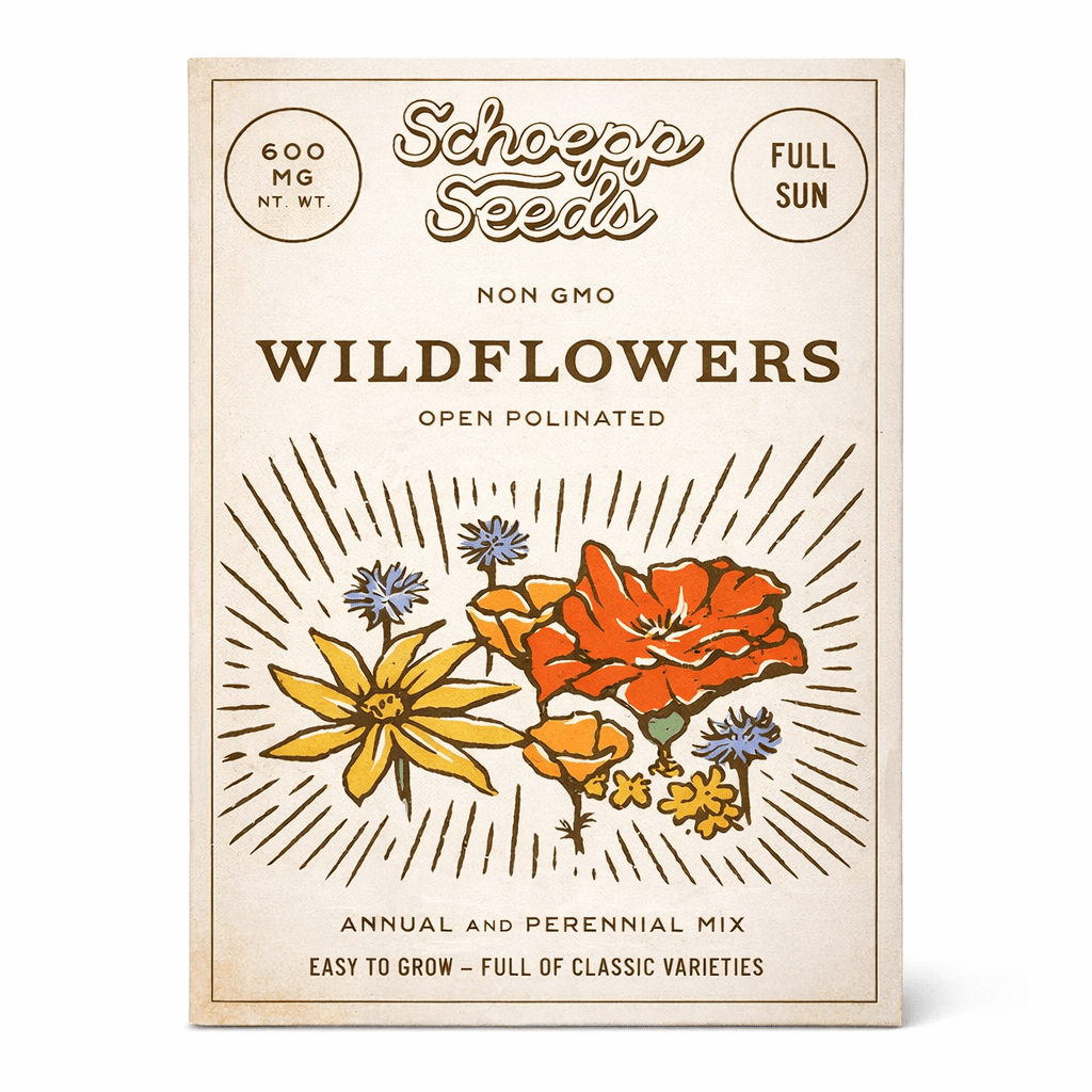 Wildflowers, Annual Garden Seed Packet - La Vie Est Belle