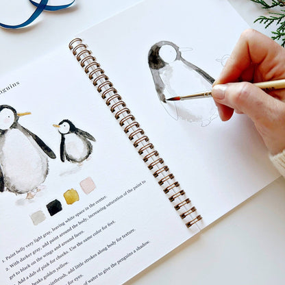 Winter Watercolor Workbook - La Vie Est Belle