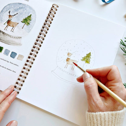 Winter Watercolor Workbook - La Vie Est Belle