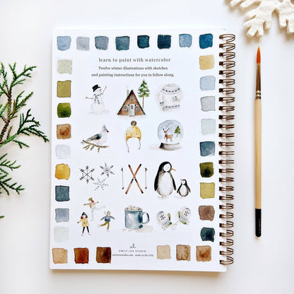 Winter Watercolor Workbook - La Vie Est Belle