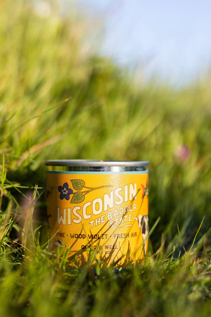 Wisconsin State Soy Candle - La Vie Est Belle