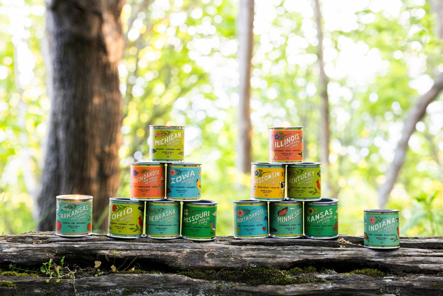 Wisconsin State Soy Candle - La Vie Est Belle