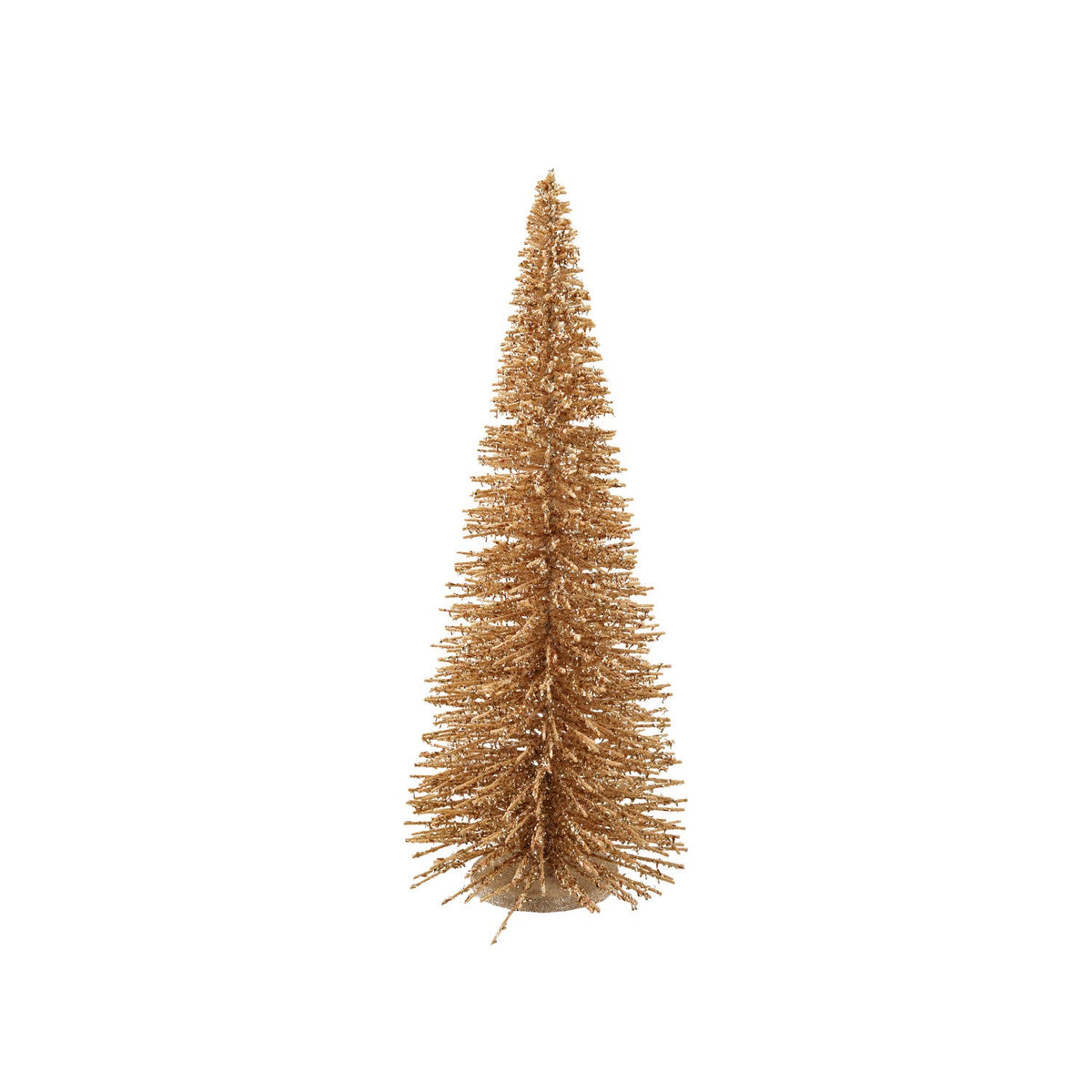 Wood Tree with Iridescent Mica Flakes & Glitter, Natural - La Vie Est Belle
