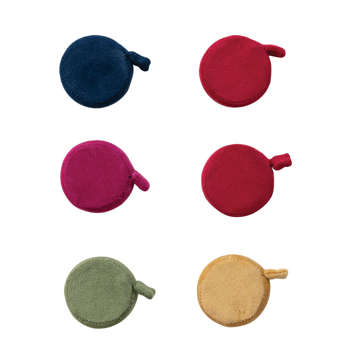 Handmade Embroidered Fabric Tape Measure, 6 Styles (Each Measures 5 Feet)