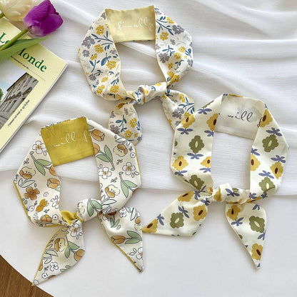 Yellow Floral Headbands - La Vie Est Belle