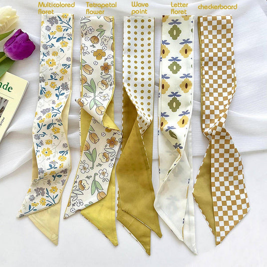 Yellow Floral Headbands - La Vie Est Belle