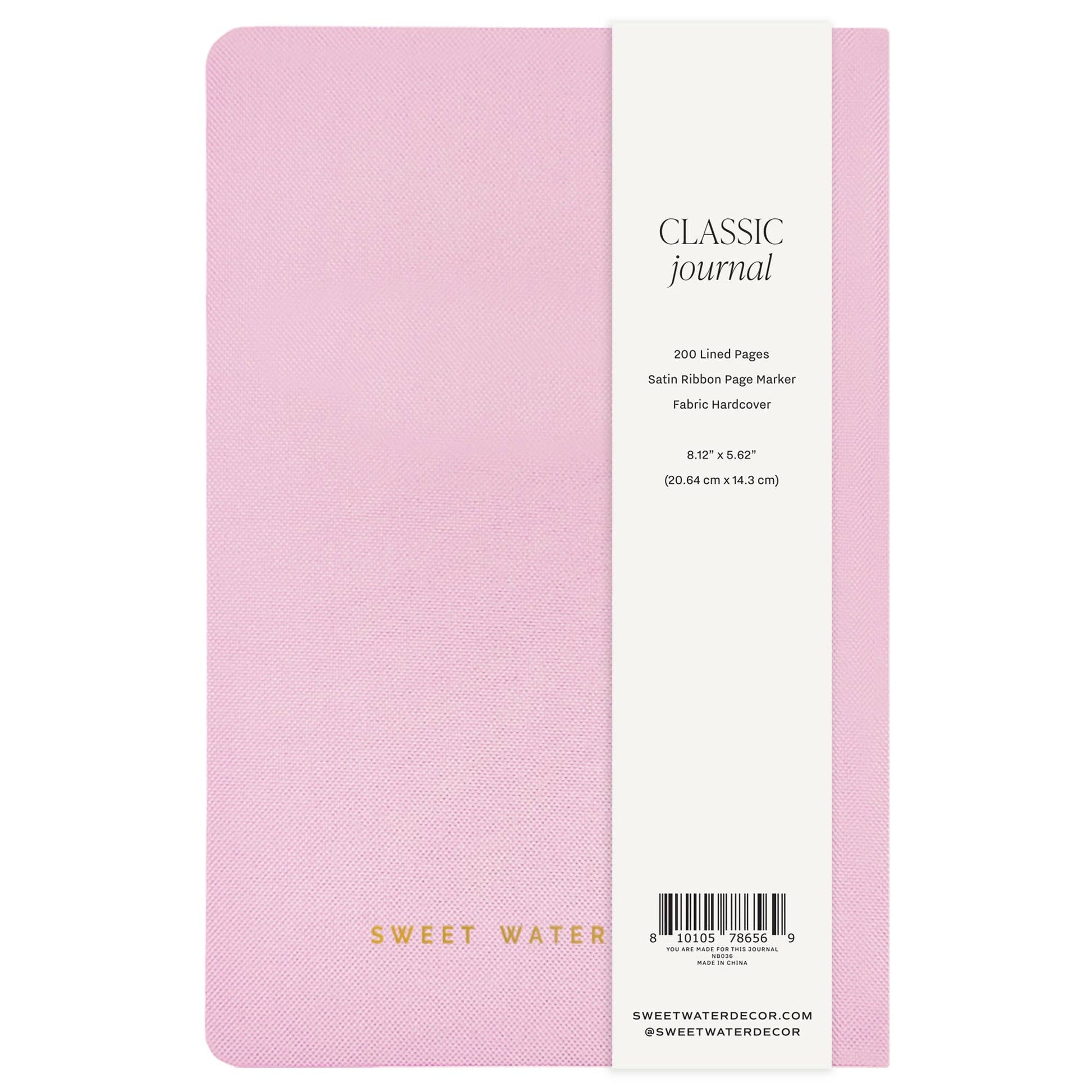 You Are Made For This Fabric Journal - La Vie Est Belle