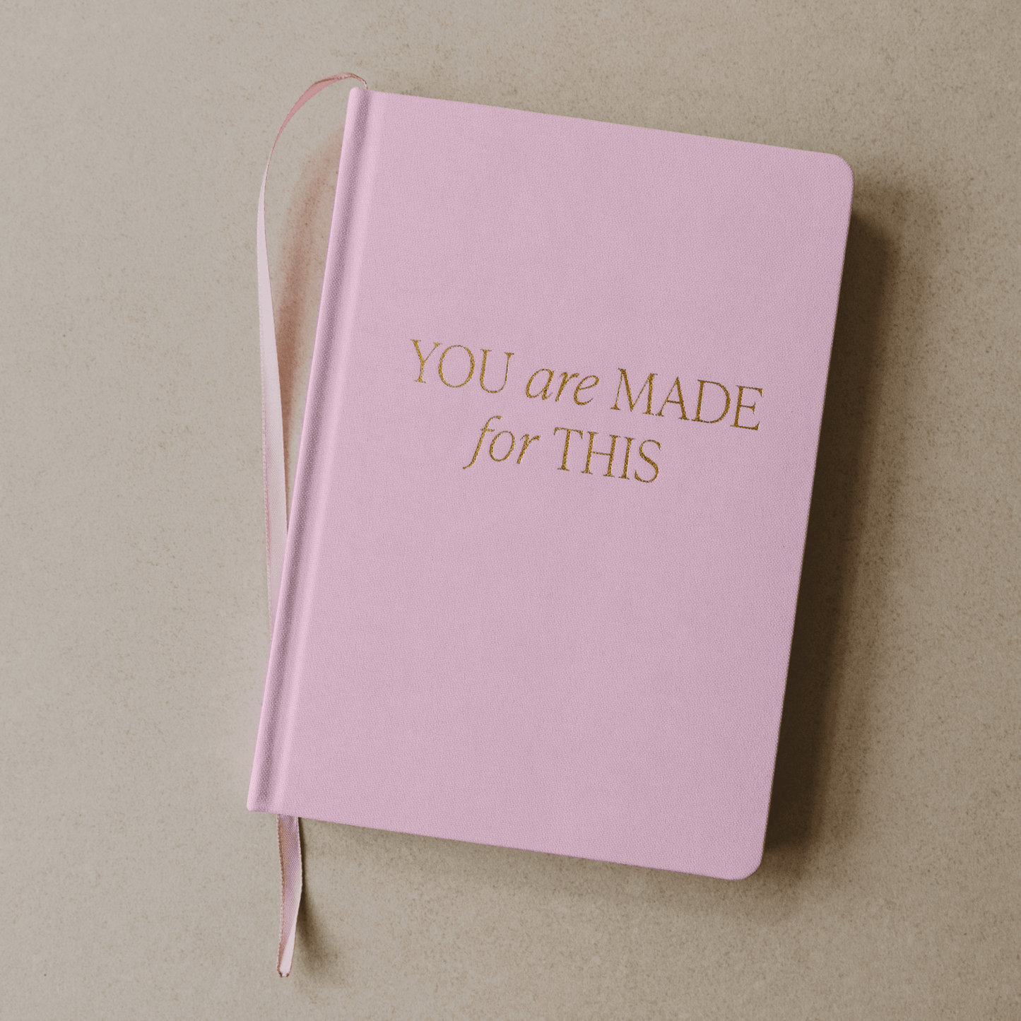 You Are Made For This Fabric Journal - La Vie Est Belle