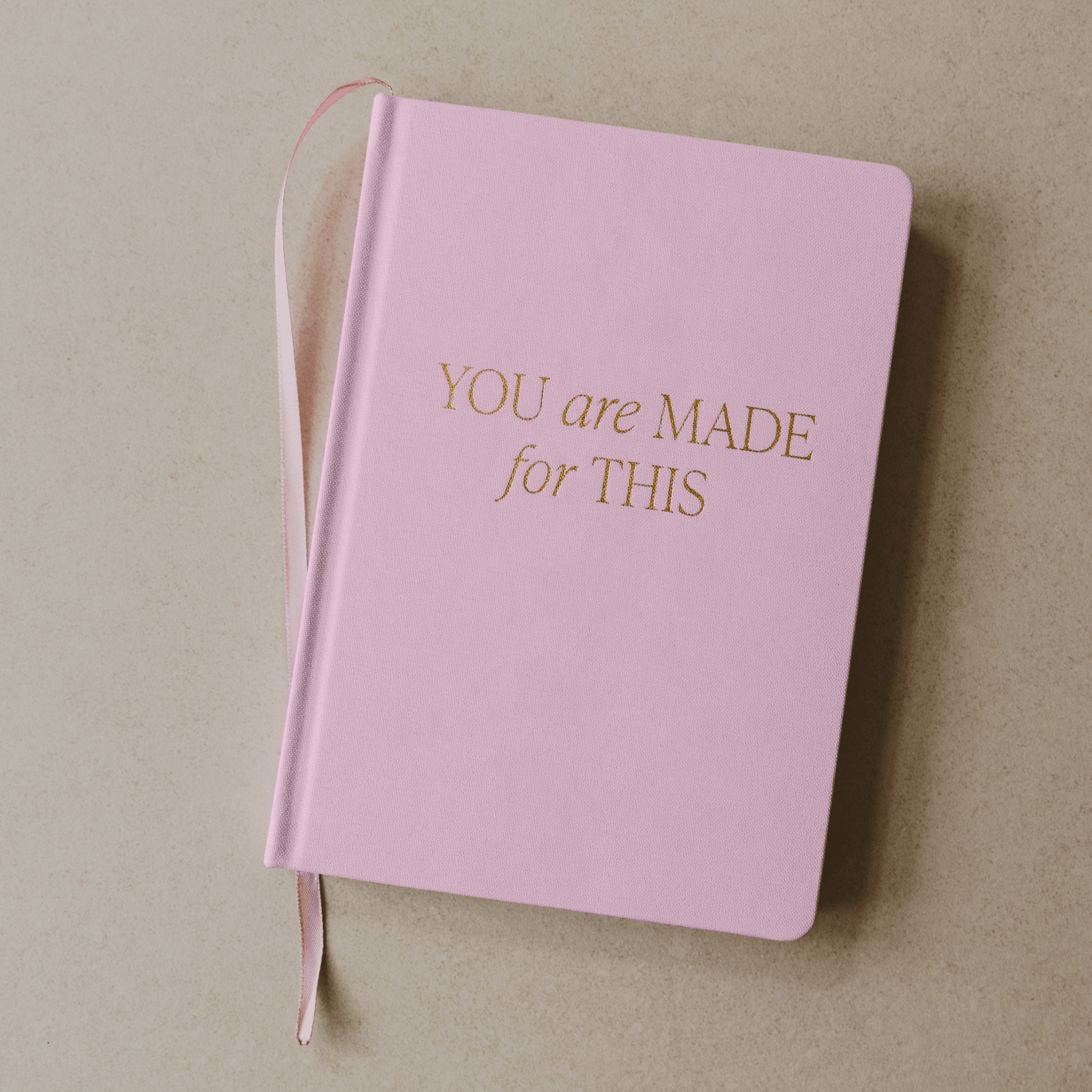 You Are Made For This Fabric Journal - La Vie Est Belle